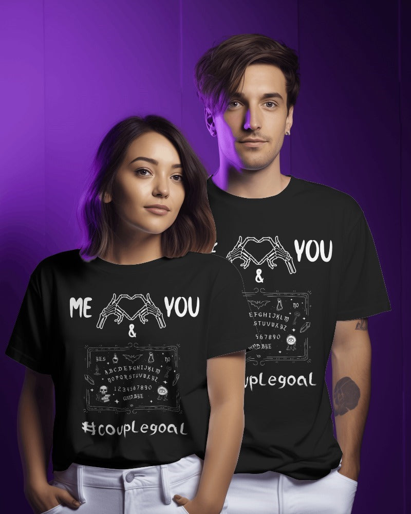 The Ouija Love Unisex Oversize Couple T-shirt