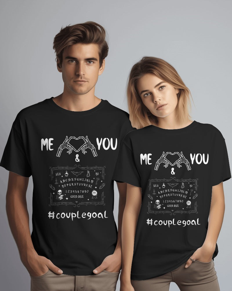 The Ouija Love Unisex Oversize Couple T-shirt