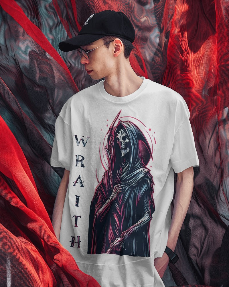 The Crimson Wraith Premium Round Neck Half Sleeve T-Shirt