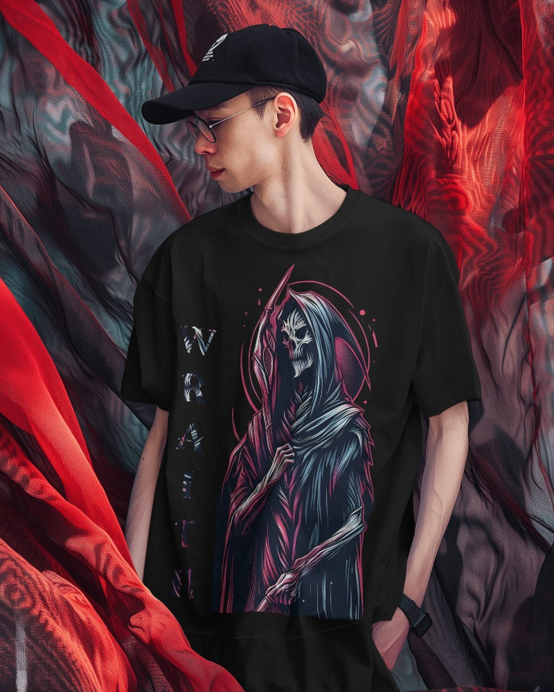 The Crimson Wraith Premium Round Neck Half Sleeve T-Shirt