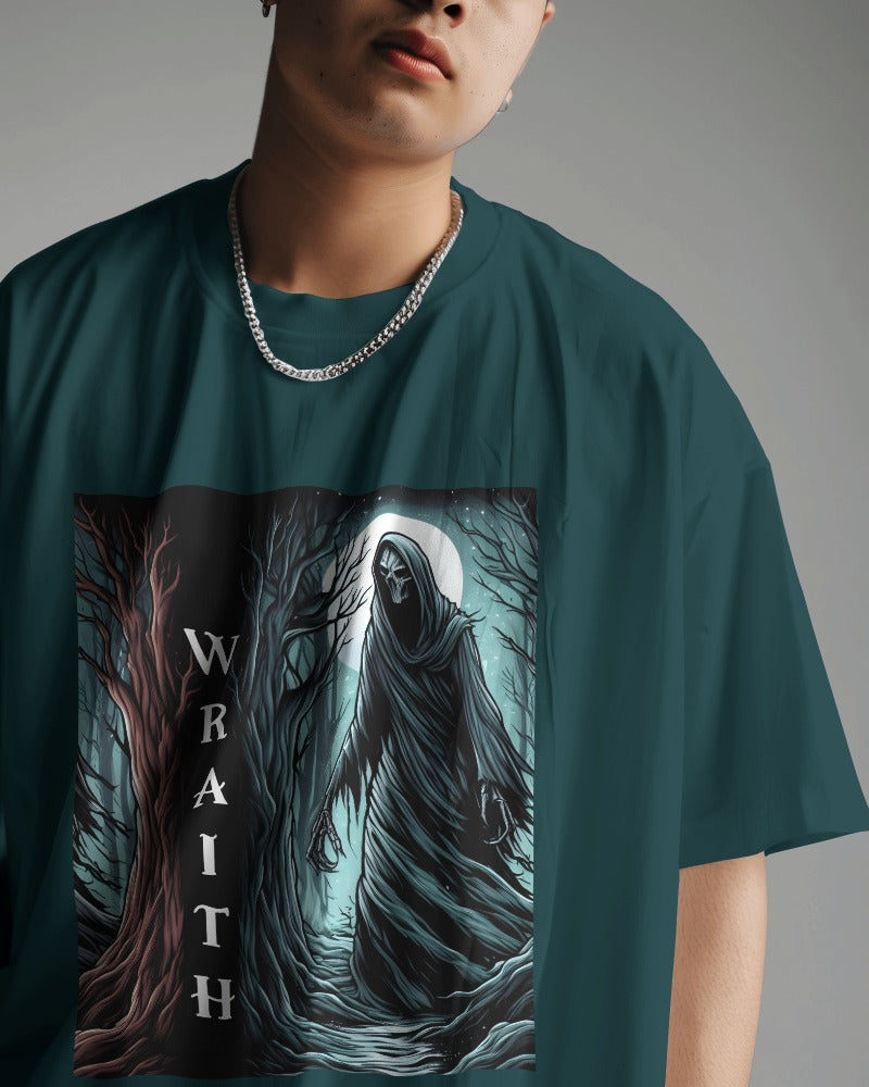 The Wraith In The Woods Round Neck Half Sleeve T-shirt