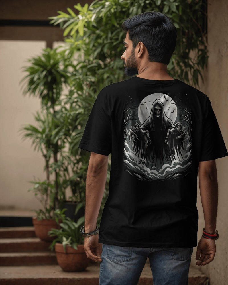 The Phantom of Midnight Premium Unisex Oversize T-Shirt