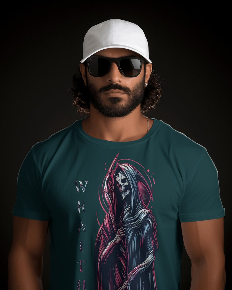 The Crimson Wraith Premium Round Neck Half Sleeve T-Shirt