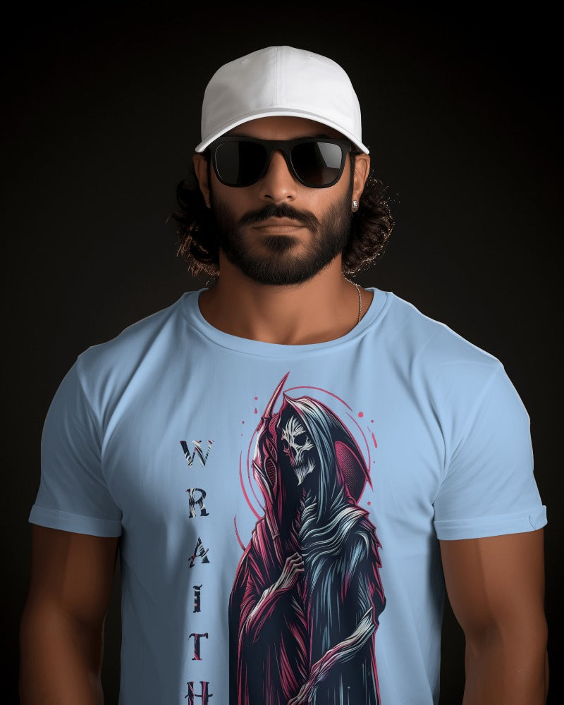 The Crimson Wraith Premium Round Neck Half Sleeve T-Shirt