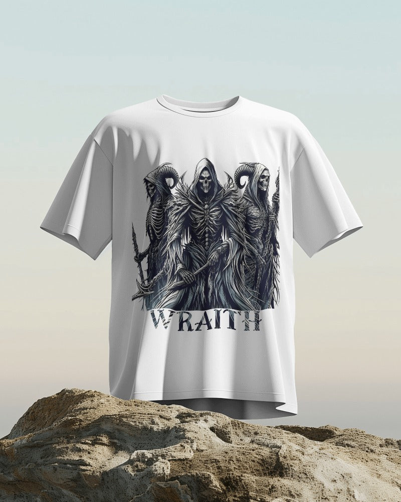 The Triumvirate Wraith Round Neck Half Sleeve T-Shirt