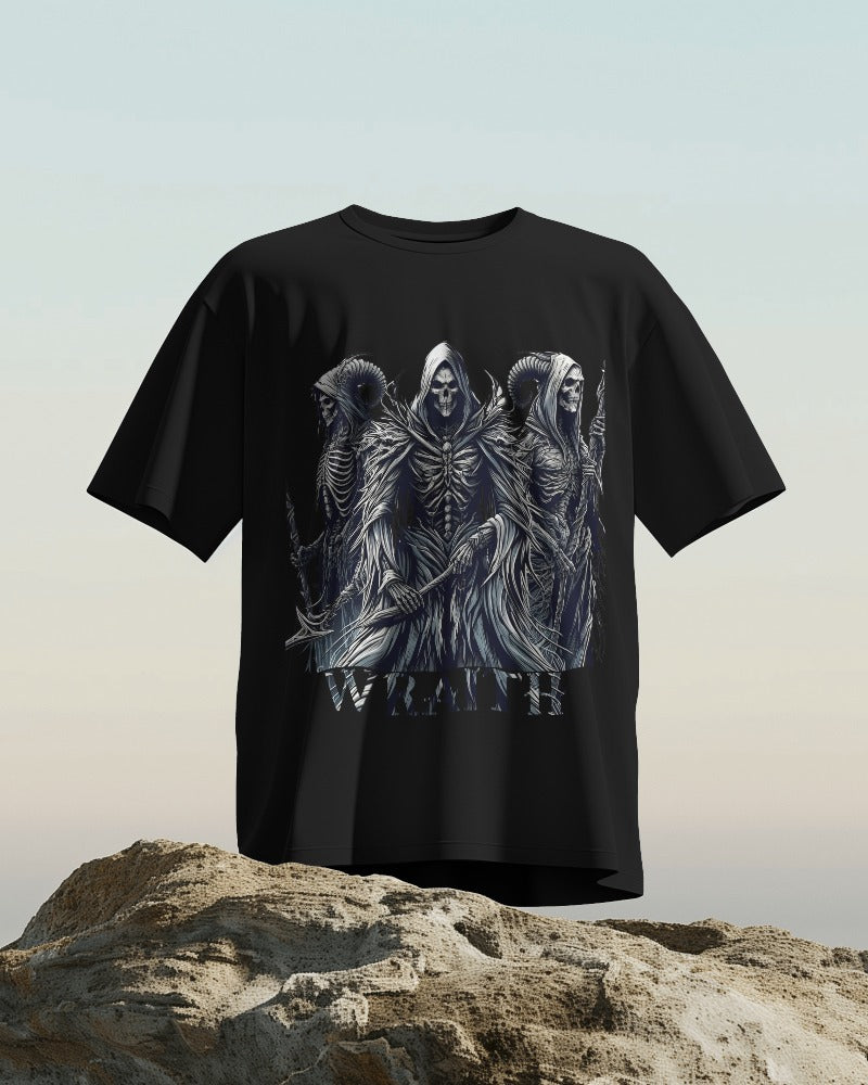 The Triumvirate Wraith Round Neck Half Sleeve T-Shirt