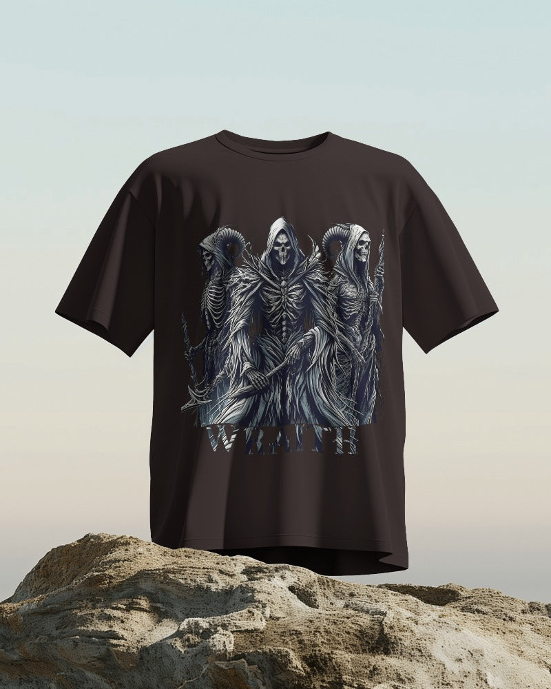 The Triumvirate Wraith Round Neck Half Sleeve T-Shirt