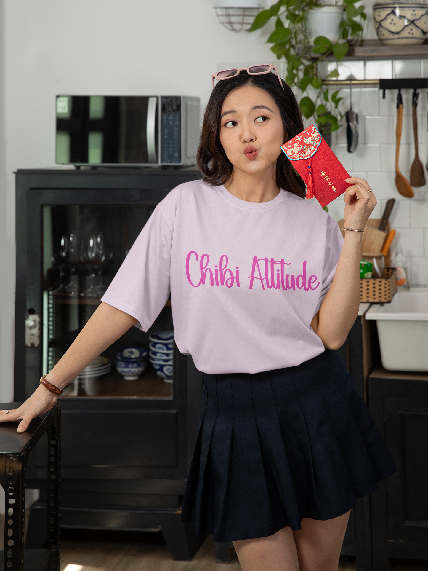 Chibi Attitude Unisex Oversized T-shirt