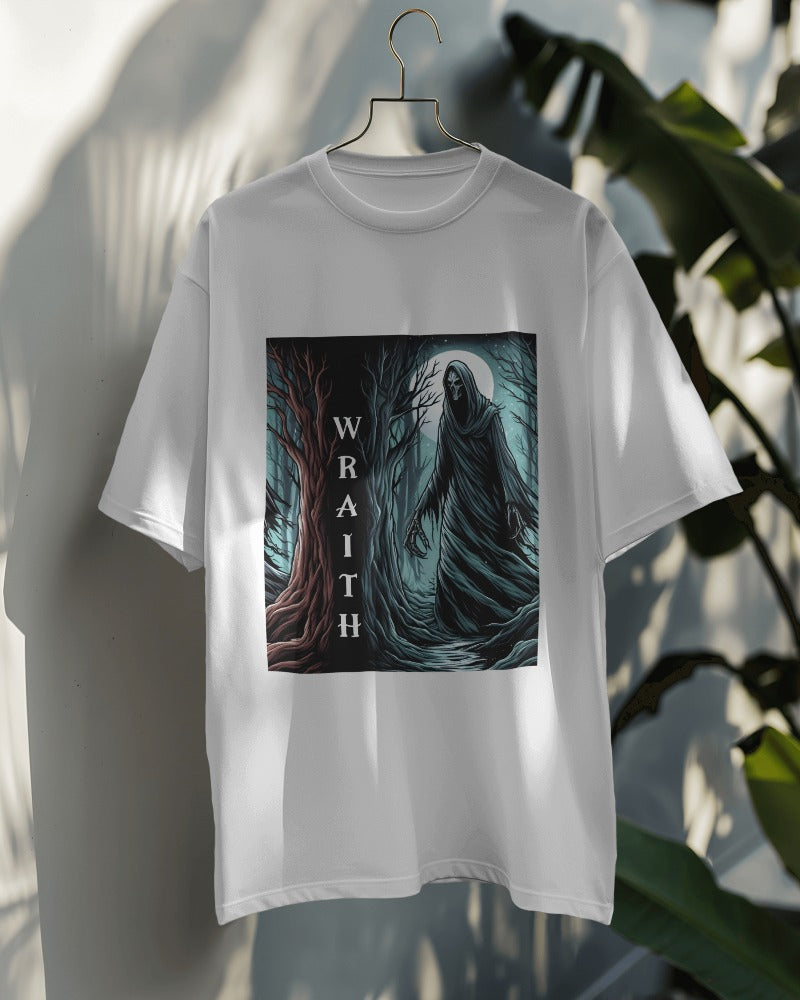 The Wraith In The Woods Round Neck Half Sleeve T-shirt