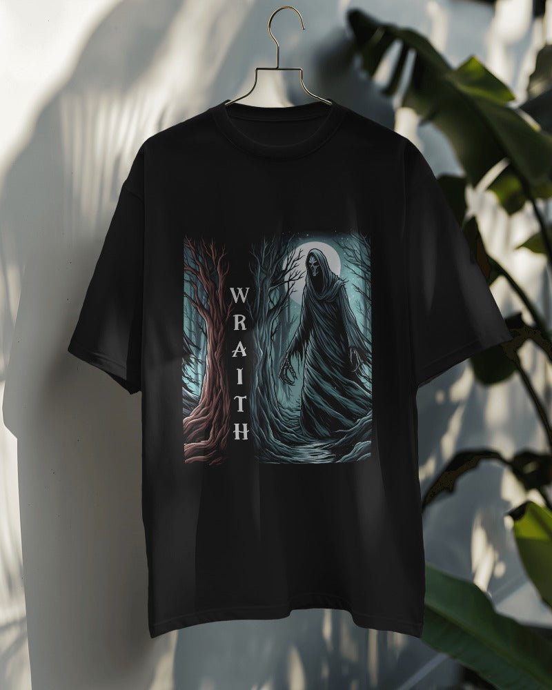 The Wraith In The Woods Round Neck Half Sleeve T-shirt