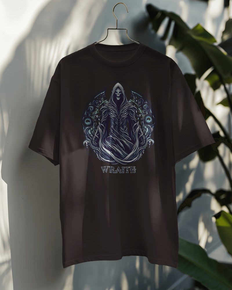 The Ethereal Wraith Round Neck Half Sleeve T-shirt